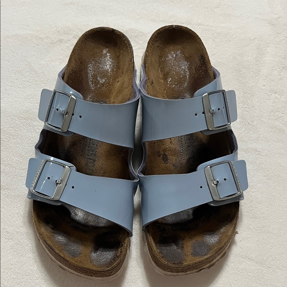 Birkenstock Light Blue Double Strap Sandals